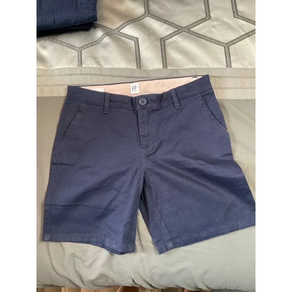 Gap Girls Blue School Uniform Shorts Sz 12